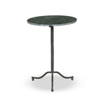 Sophie End Table - Hunter Green Marble