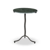 Sophie End Table - Hunter Green Marble