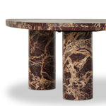 Zion Nesting Coffee Table - Merlot Marble