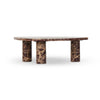 Zion Nesting Coffee Table - Merlot Marble