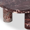 Zion Nesting Coffee Table - Merlot Marble