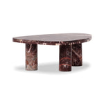 Zion Nesting Coffee Table - Merlot Marble