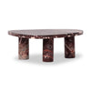 Zion Nesting Coffee Table - Merlot Marble