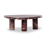 Zion Nesting Coffee Table - Merlot Marble