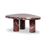 Zion Nesting Coffee Table - Merlot Marble