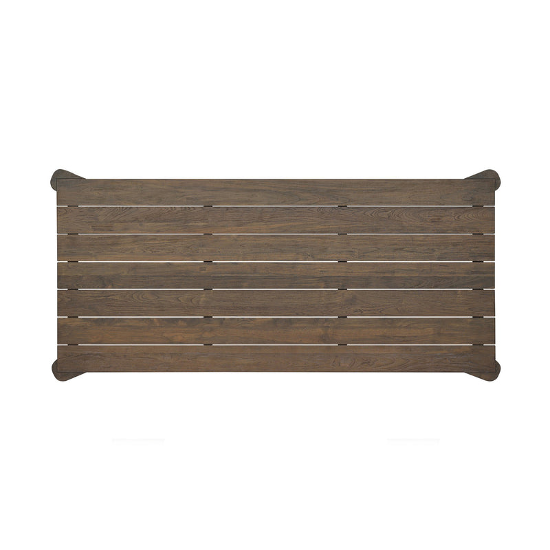 Soho Outdoor Dining Table - Stained Heritage Brown-FSC