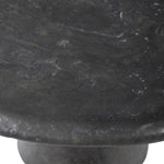 Bonnie Coffee Table - Textured Black Concrete