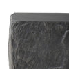 Lucius End Table - Smooth Black Concrete