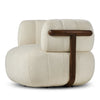 Doss Swivel Chair - Altro Snow