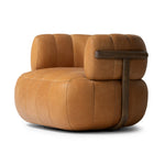 Doss Swivel Chair - Palermo Cognac