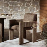 Amur Outdoor Dining Chair - Ellor Brown