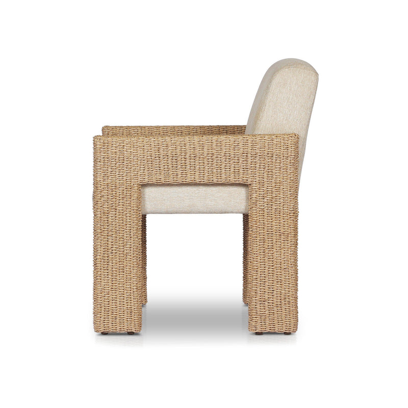 Amur Outdoor Dining Chair - Ellor Beige