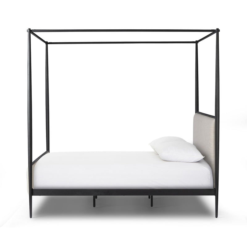 Xander Canopy Bed - Savoy Parchment