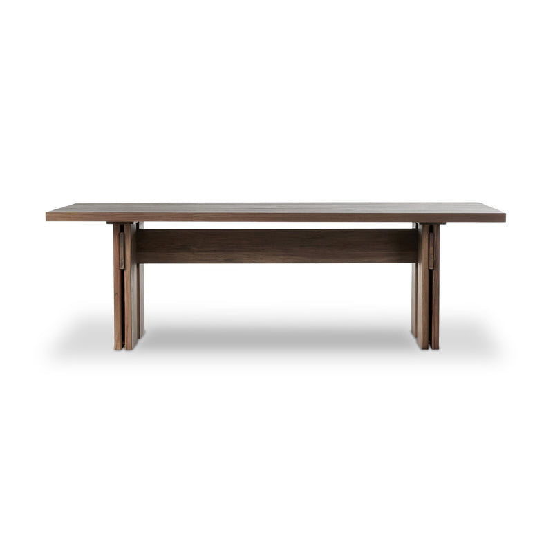 Railay Outdoor Dining Table 96" - Stained Toasted Brown-FSC