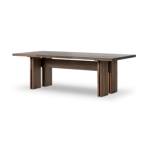 Railay Outdoor Dining Table 96" - Stained Toasted Brown-FSC