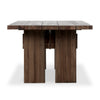 Railay Outdoor Dining Table 96" - Stained Toasted Brown-FSC