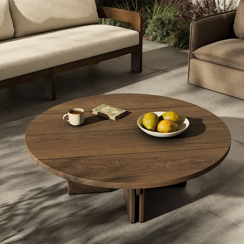 Railay Outdoor Coffee Table - Stained Toasted Brown-FSC