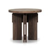 Railay Outdoor End Table - Stained Toasted Brown-FSC