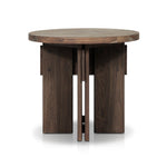 Railay Outdoor End Table - Stained Toasted Brown-FSC