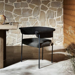 Carrie Outdoor Dining Chair - Ellor Black