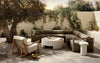 Kember Outdoor Coffee Table - Matte Stone