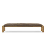 Marcia Accent Bench - Nubuck Cigar