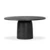 Basil Outdoor Dining Table 60" - Aged Grey