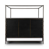 Anderson Canopy Bed - Knoll Charcoal