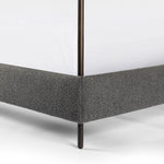 Anderson Canopy Bed - Knoll Charcoal