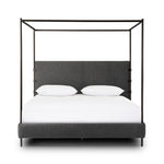 Anderson Canopy Bed - Knoll Charcoal