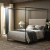 Anderson Canopy Bed - Palm Ecru