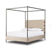 Anderson Canopy Bed - Palm Ecru