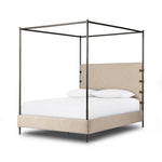 Anderson Canopy Bed - Palm Ecru