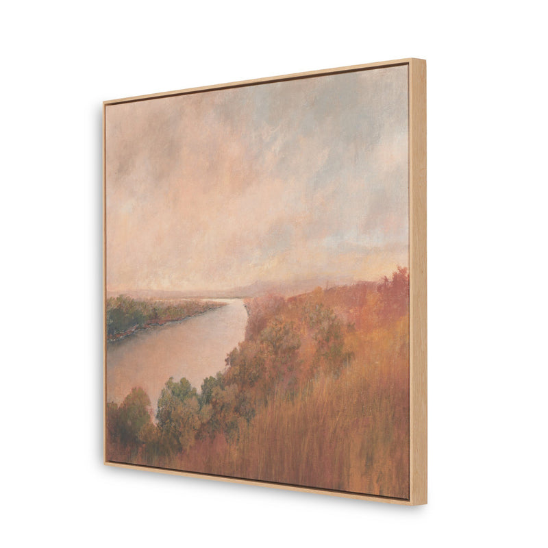 Seeing In Color by Aileen Fitzgerald - Vertical Grain White Oak Floater