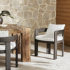 Jackson Outdoor Metal Dining Chair - Alessi Linen