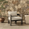 Jackson Outdoor Metal Chair - Alessi Linen