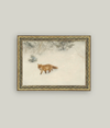Fox In Winter Framed Art