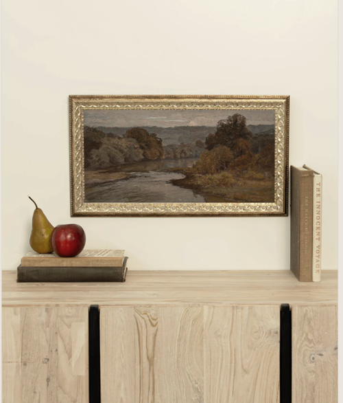 Autumn River Framed Art