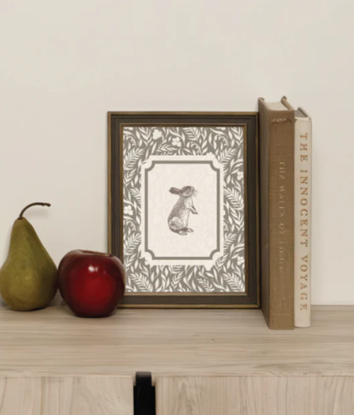 Brown Bunny Framed Art