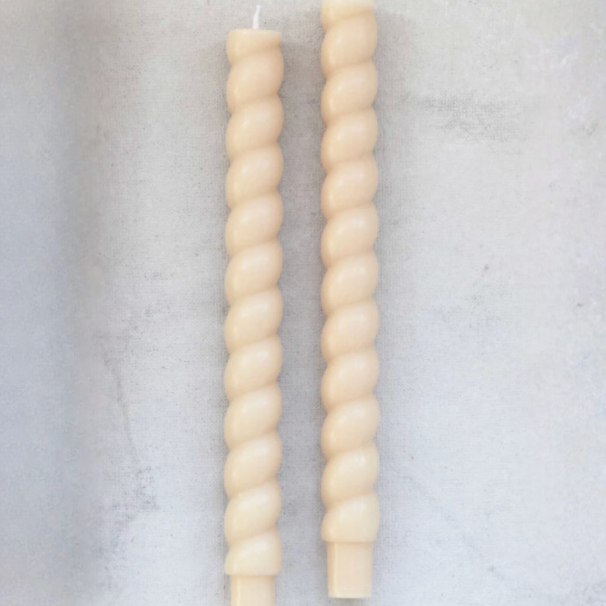 Twisted Taper Candle, Unscented