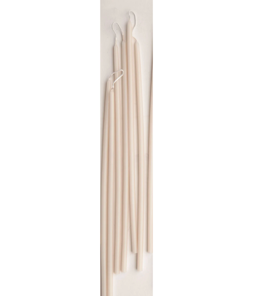 Long Stem Beeswax Candles