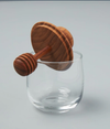 Honey Jar, Teak and Glass - Mini