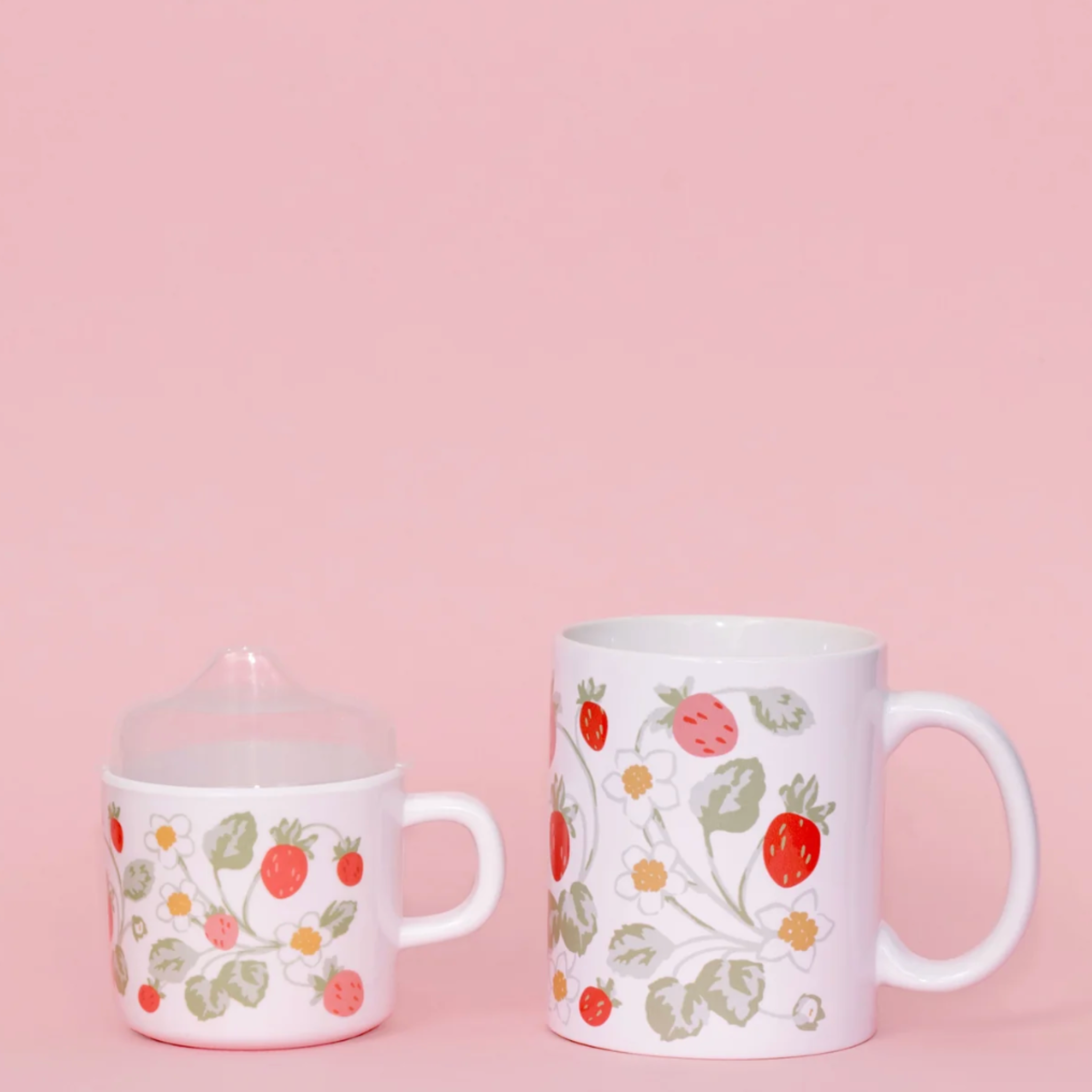Strawberry Mama & Me Cup Set