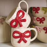 Red Bow Mug