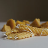3" Twist Birthday Beeswax Candles