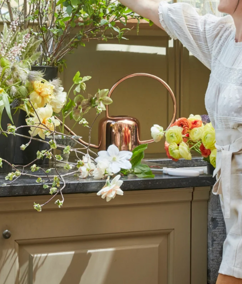 Copper Plated Watering Can