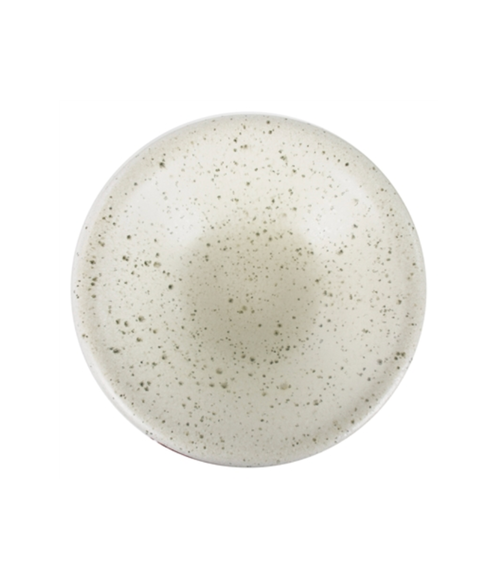 Bosque Salad Bowl White Stoneware