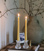 10" Beeswax Taper Candles