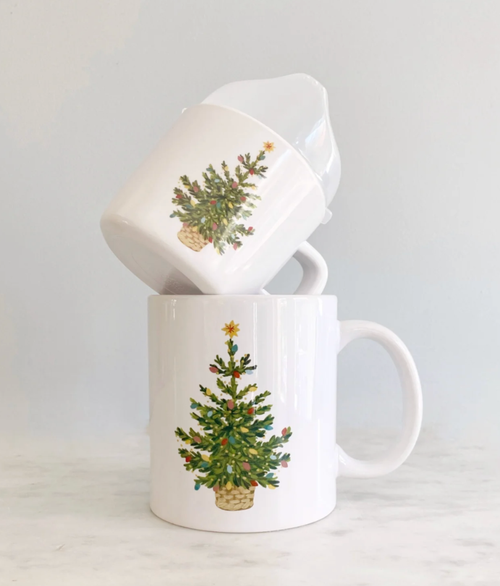 Christmas Tree Two of a Kind Cup Set