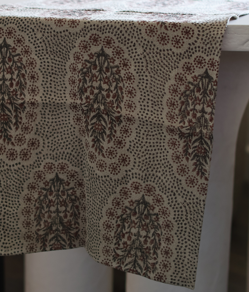 Linen Fabric Table Runner - 16" x 79"